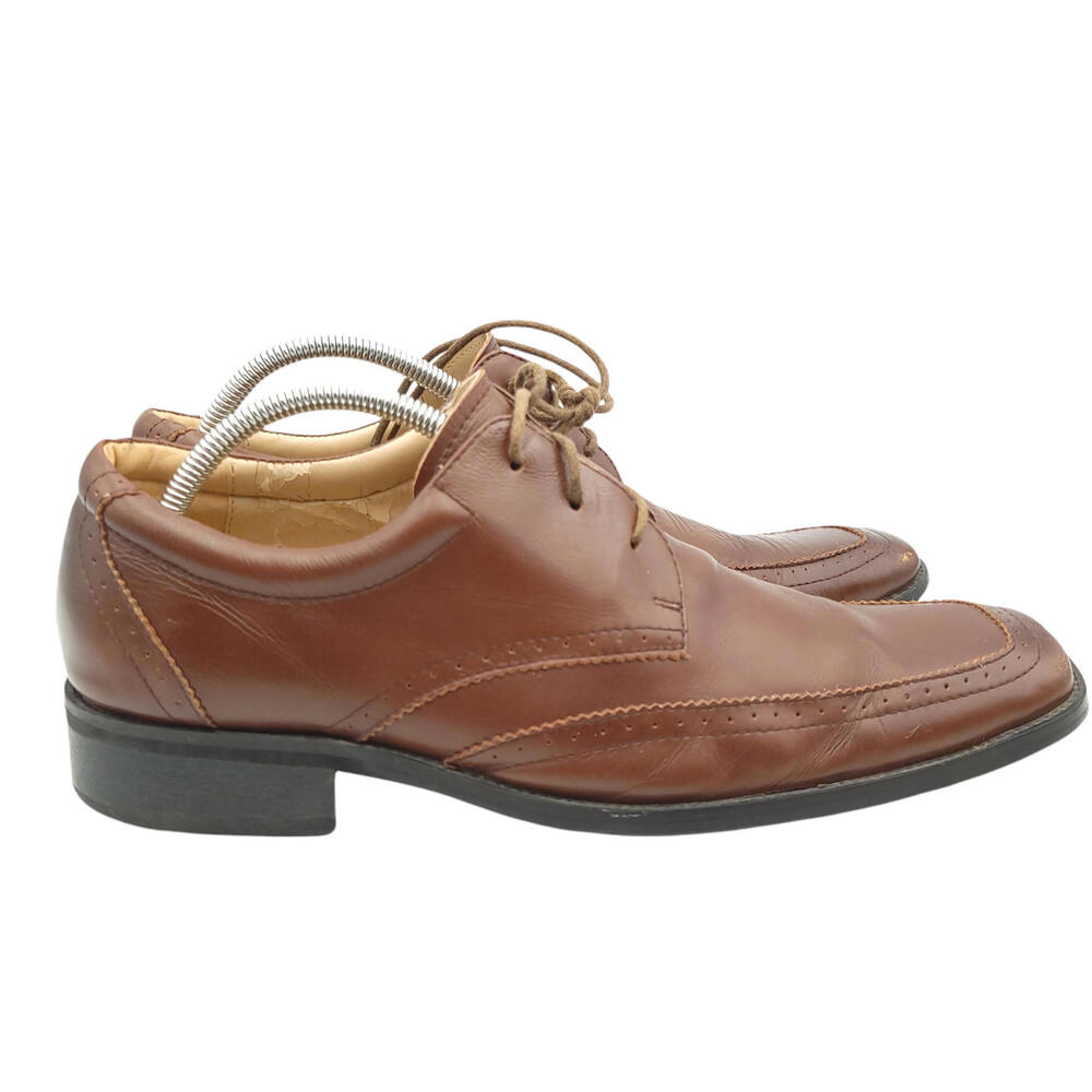 Steve Madden Oxford Shoes Mens Size 10.5 Kanon Brown‎ Leather Lace Up